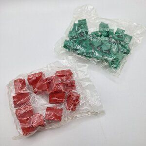 Sealed Monopoly Houses Hotels Plastic Vintage Replacement Game Piece Cupcake Top